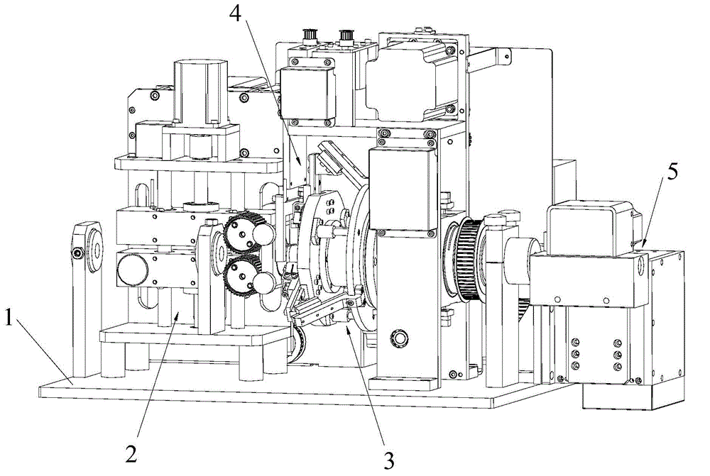 Corrugated pipe cut-off machine