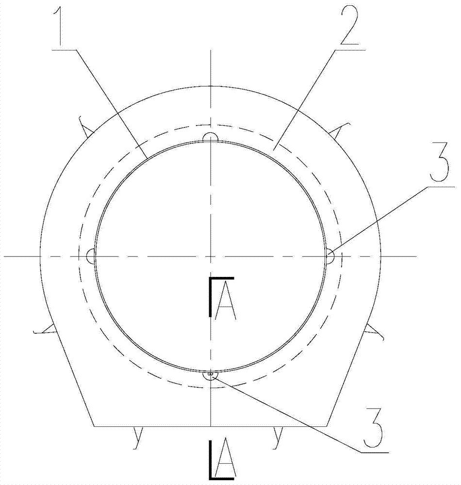 Contact Grouting Arrangement Structure and Grouting Method for Steel Substrate of Water Conveyance Tunnel