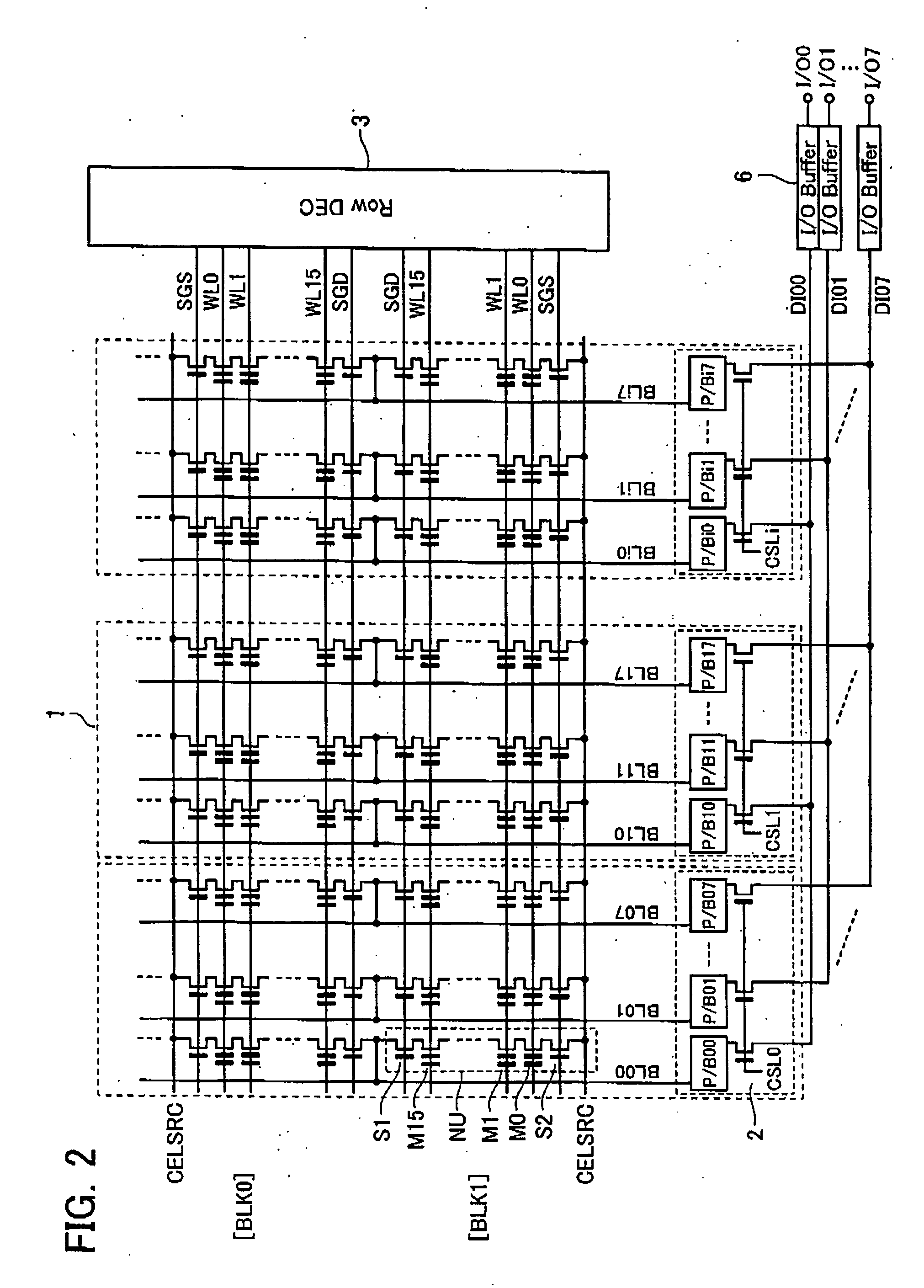 Non-volatile semiconductor memory device