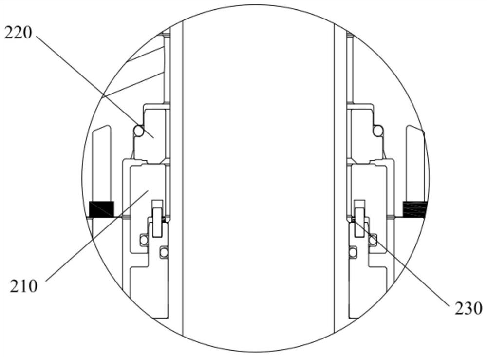 Mechanical sealing device