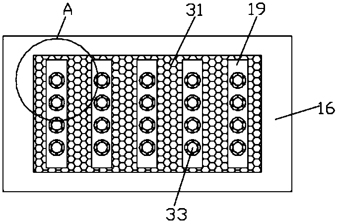 Heat-dissipating and rolling device for composite cloth material