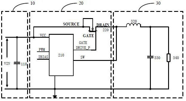 Synchronous rectification driving module, synchronous rectification driving circuit and BUCK type voltage reduction circuit