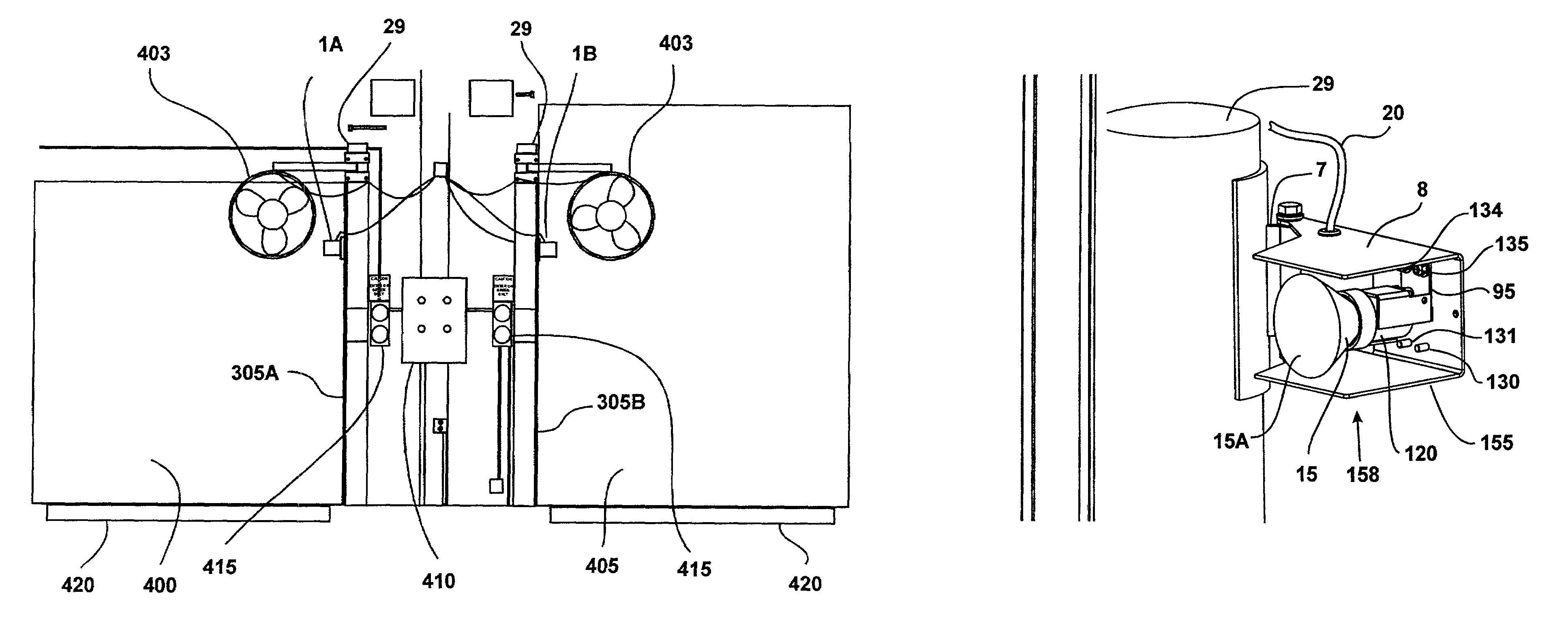 Loading dock light system