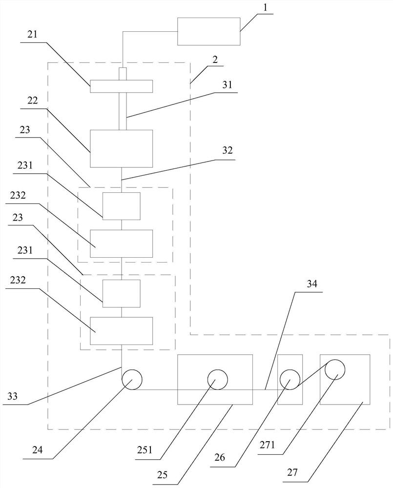 Solid-core polarization-maintaining cut-off-free single-mode microstructure optical fiber and preparation process thereof