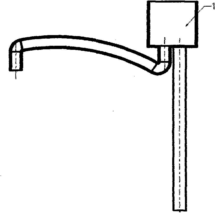 Metal plastic coated mixing valve body and manufacturing method thereof