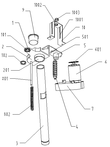 Paper pressing mechanism for bookbinding machines