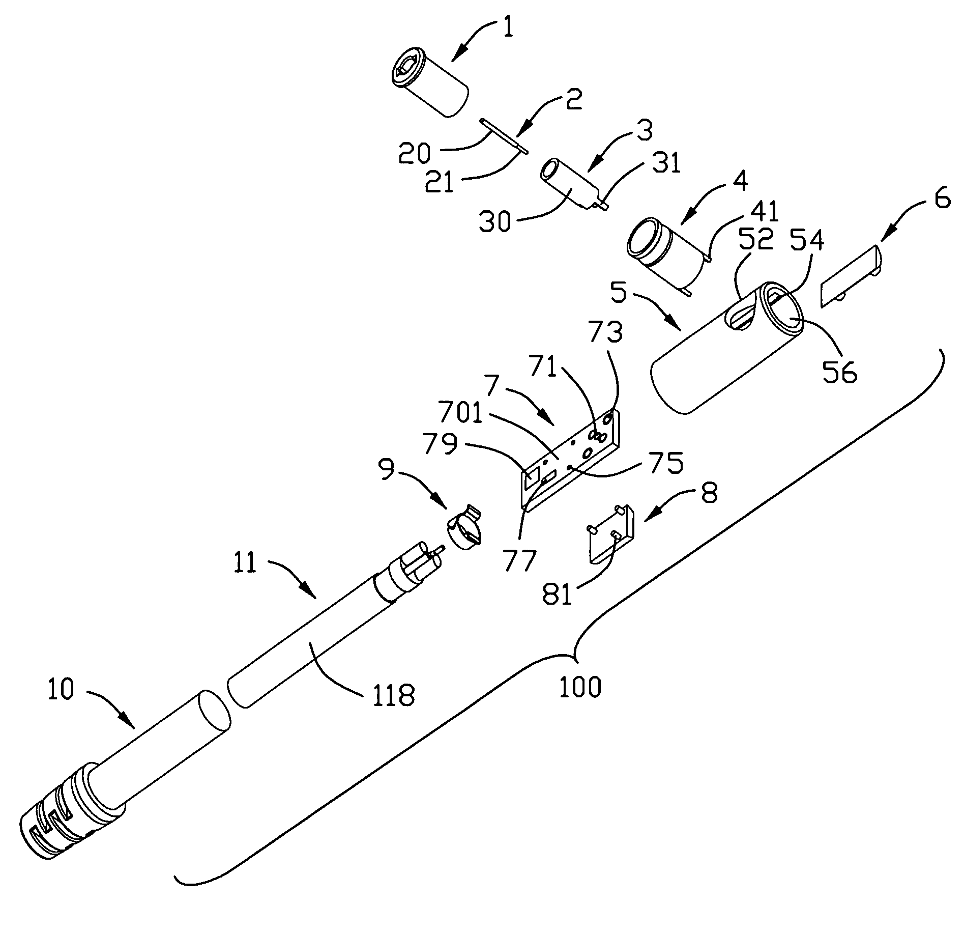 Plug connector with right angle cover