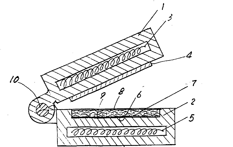 Process for preparing ultra-thin, high-density glass wool products