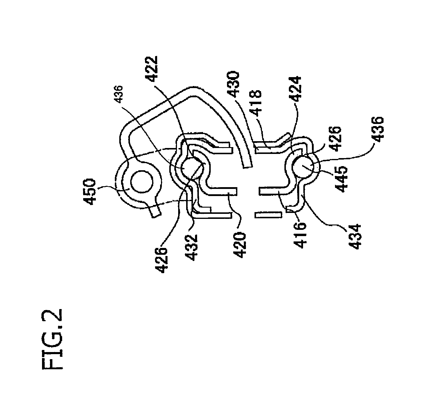 Slide structure of seat for vehicle