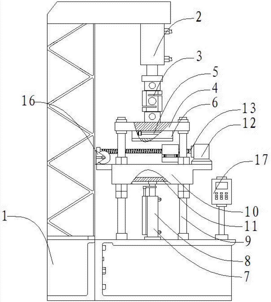 Automatic dry film pressing device for PCB