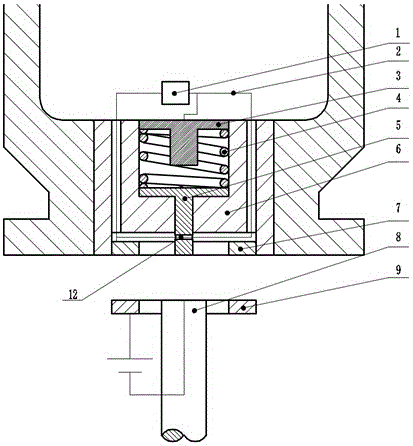 Electrical firing bullet primer with metal fuse