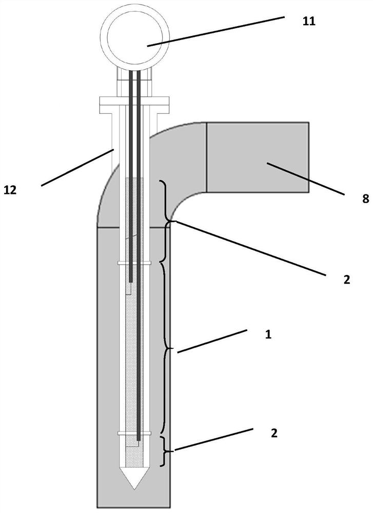 Water content and salinity measurement device based on plug-in electrical impedance sensor