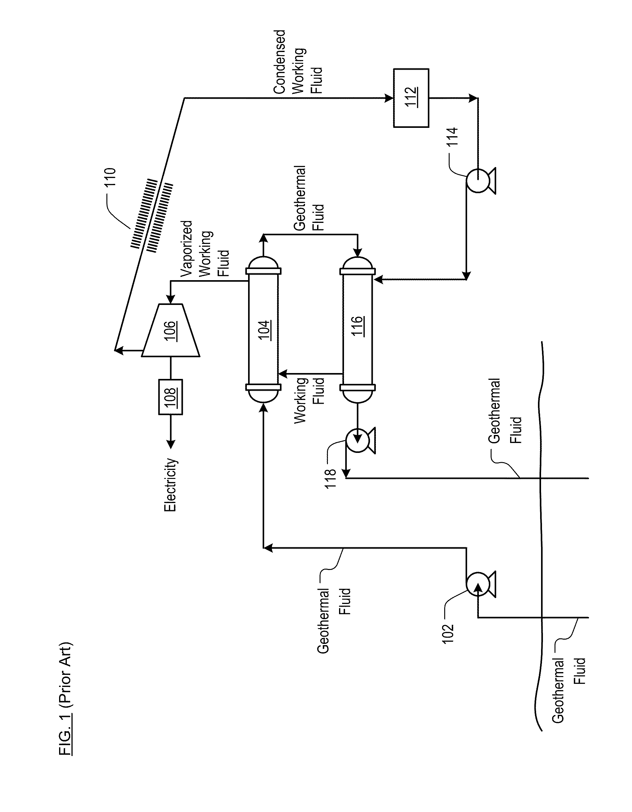 Working-fluid power system for low-temperature rankine cycles