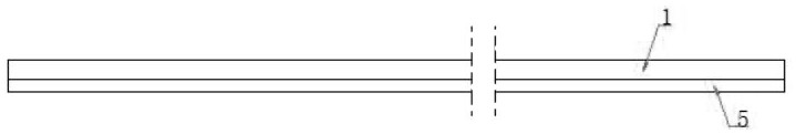 Non-light-transmitting aluminum sideband profile and preparation process