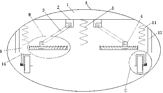 Computer case with anti-vibration structure