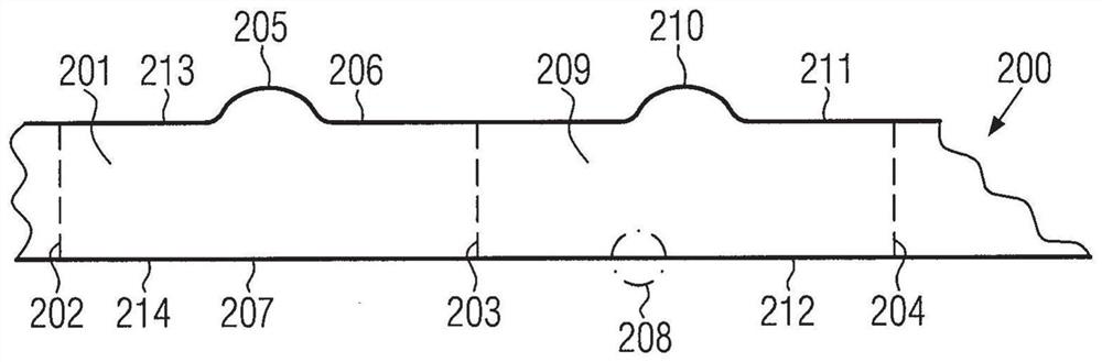 Processing of contoured wrap-around labels from rolls