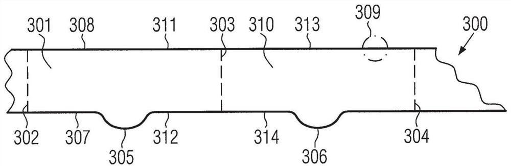 Processing of contoured wrap-around labels from rolls