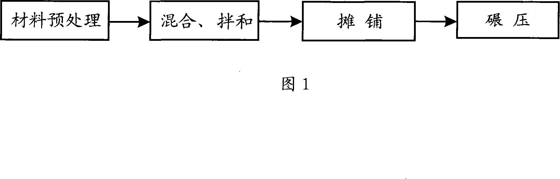 Dredging mud ceramic granule asphalt concrete for road and preparation method thereof