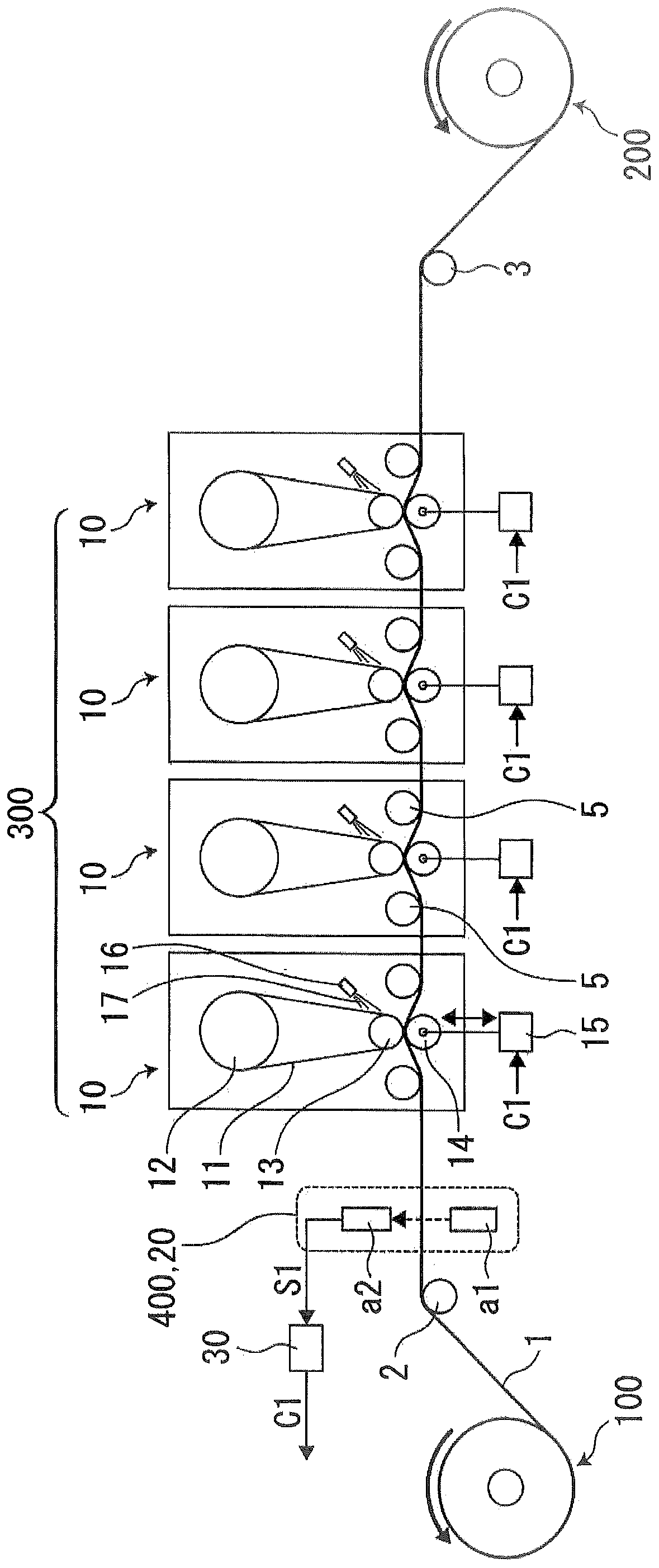 Continuous grinding method and continuous grinding production line for metal strip