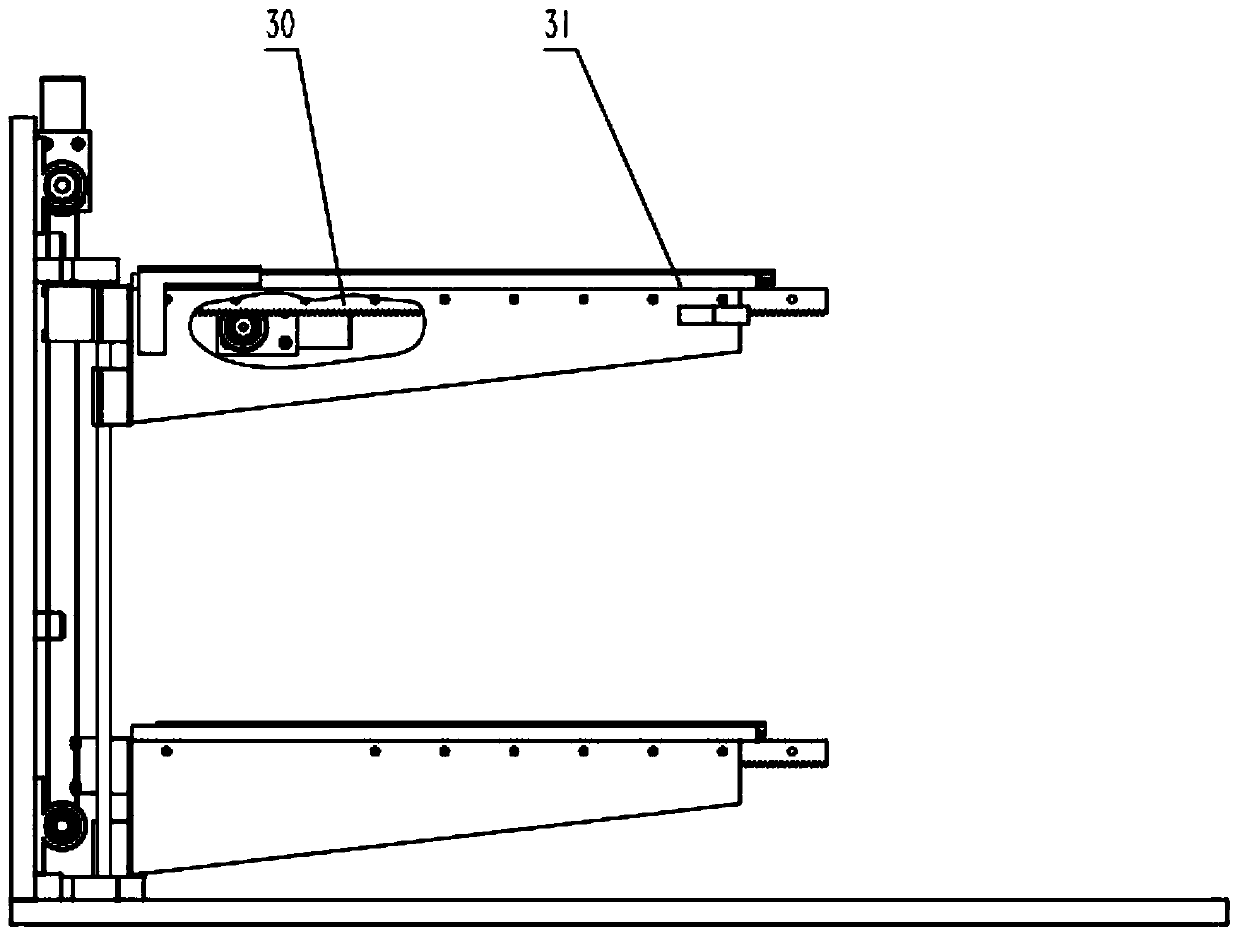 A simple double-deck parking device