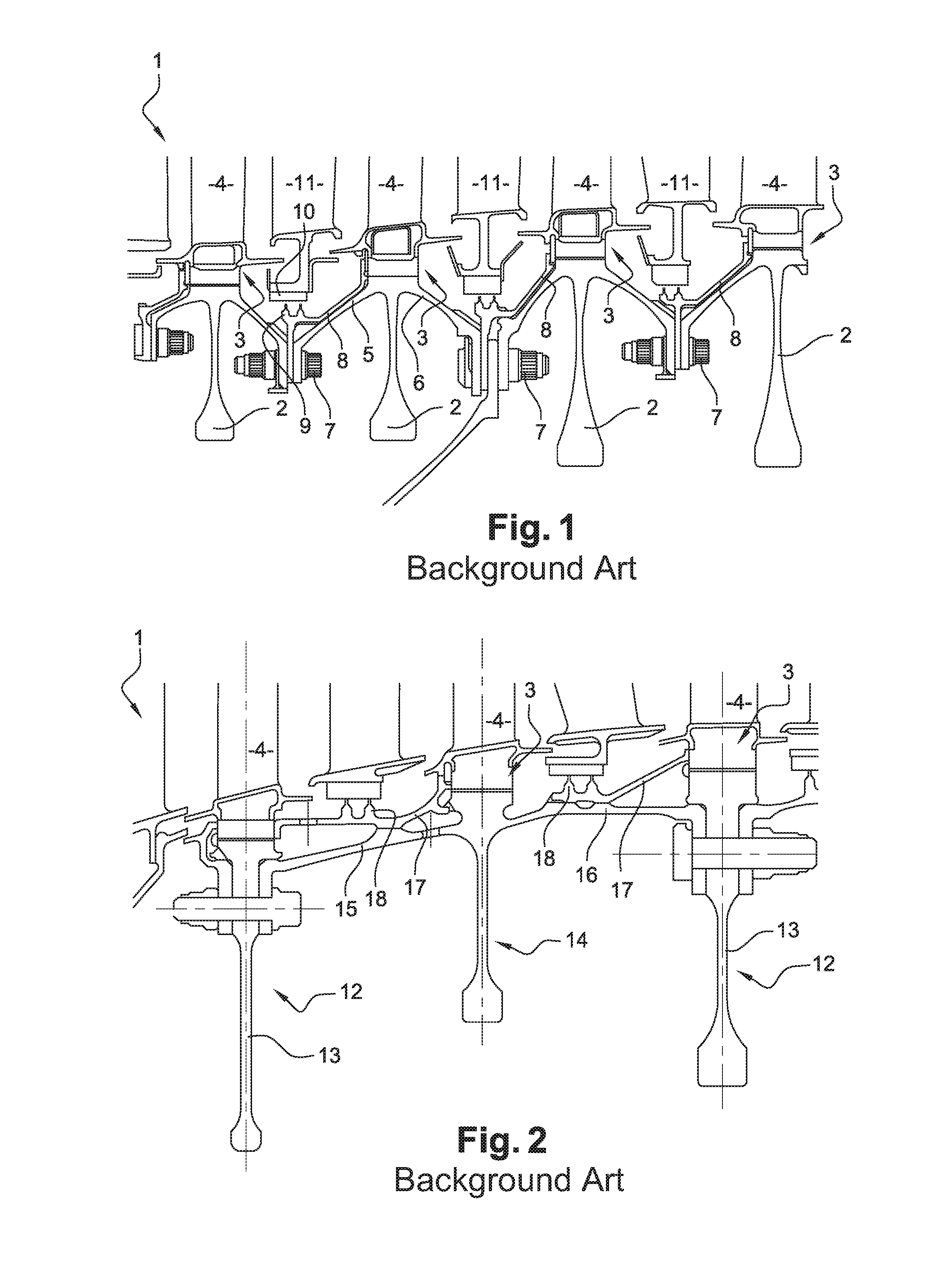 Set of rotor disks for a turbine engine