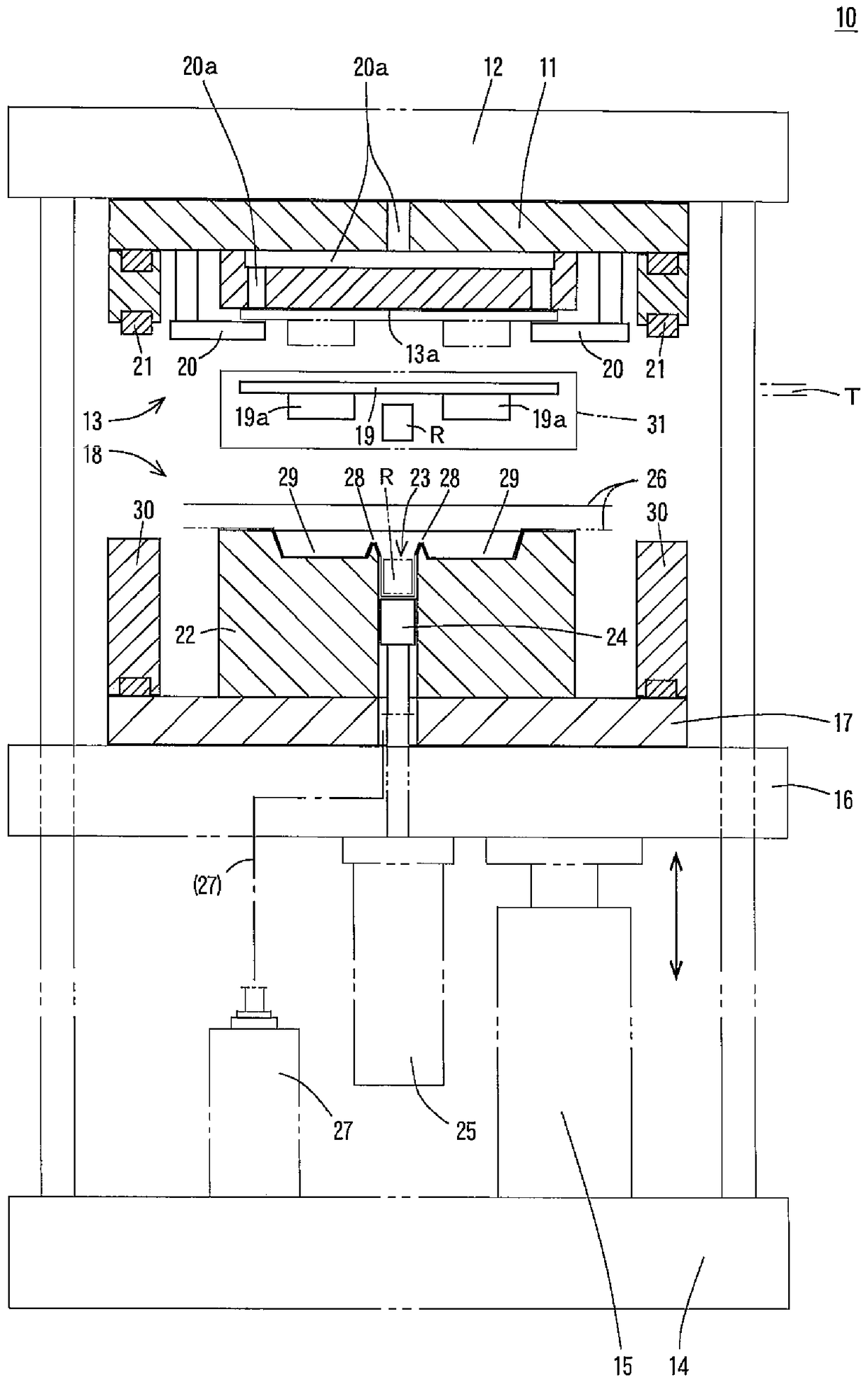 Resin encapsulation method and resin encapsulation device