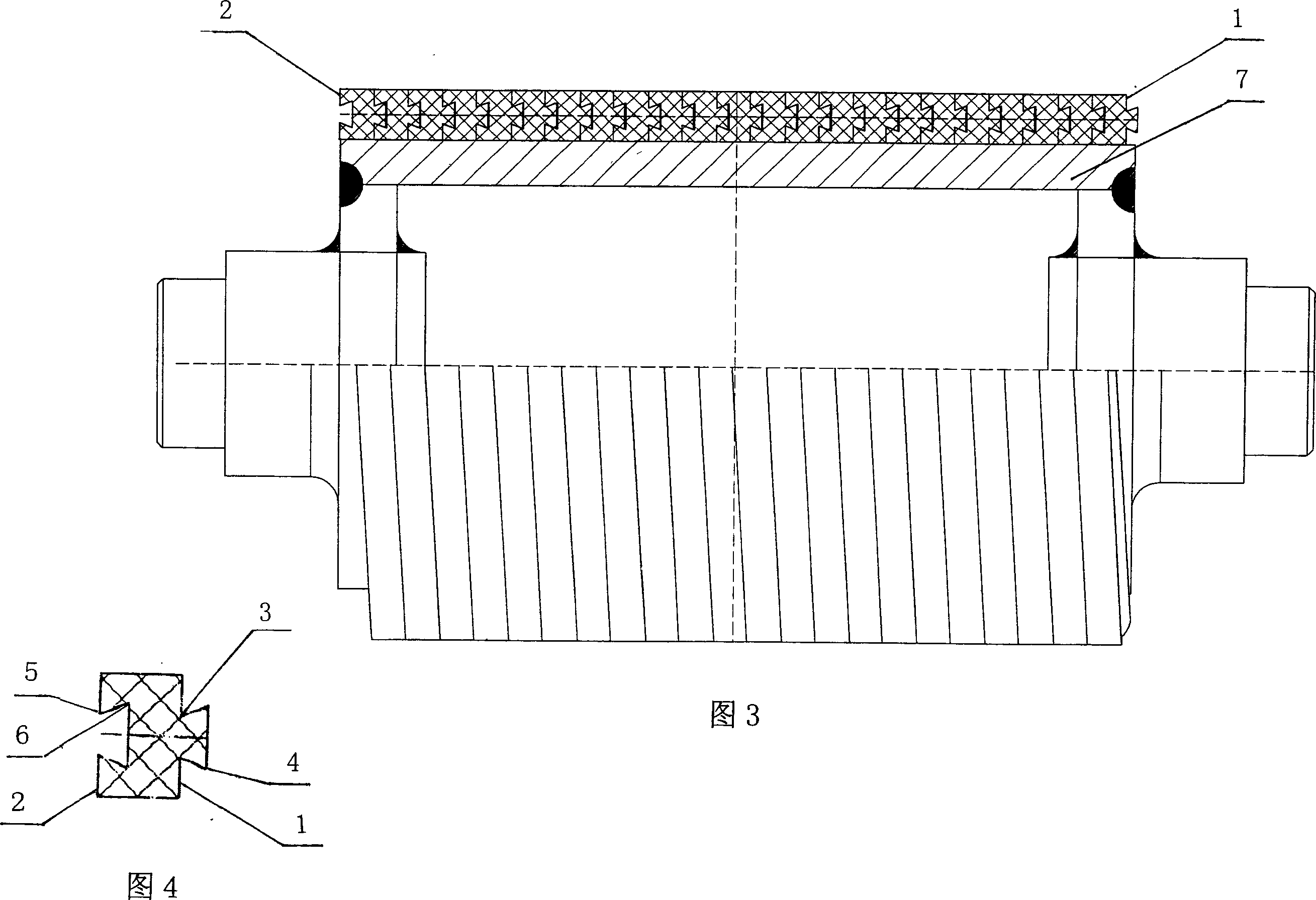 Replaceable adhesive tape and its application method