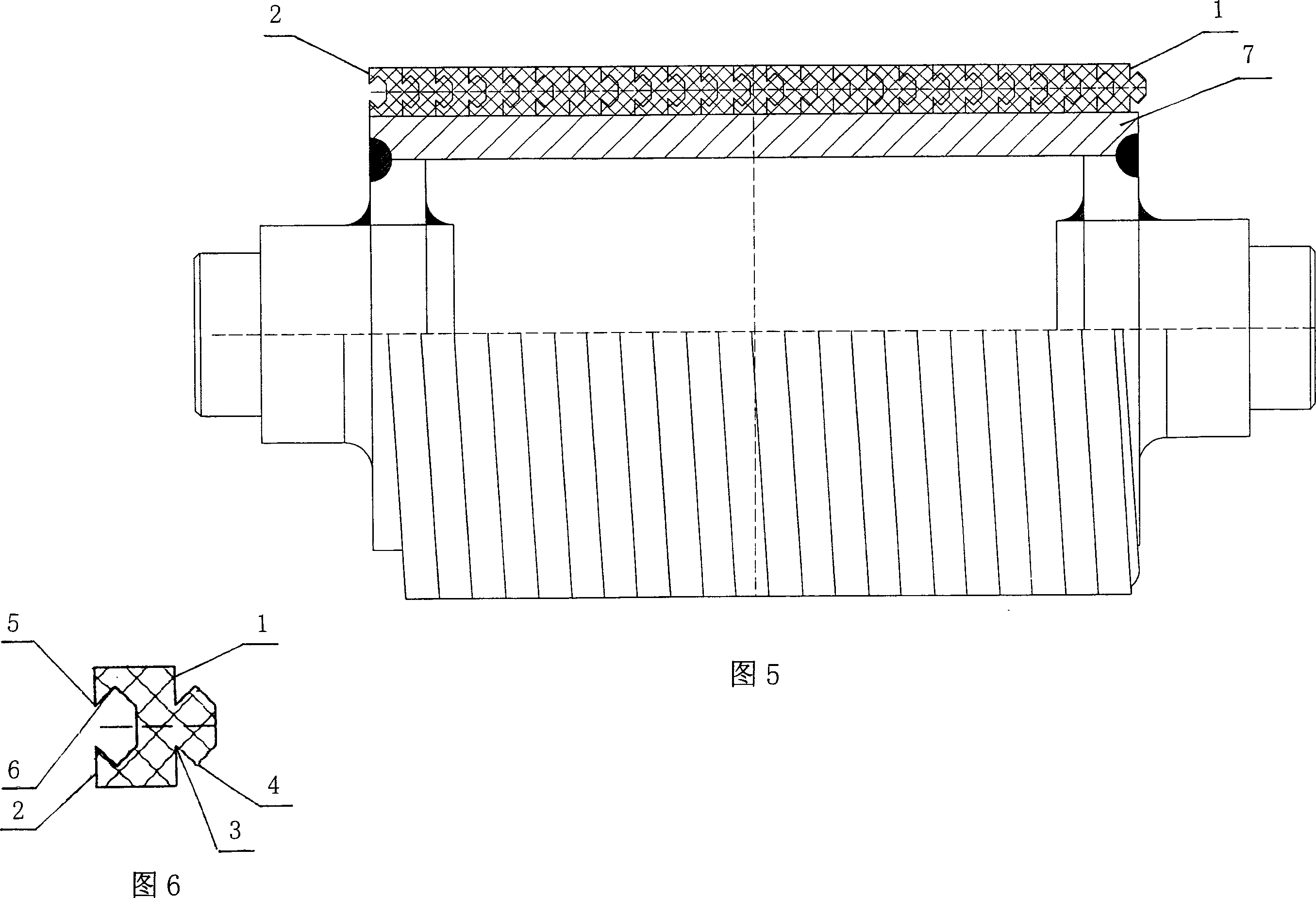 Replaceable adhesive tape and its application method