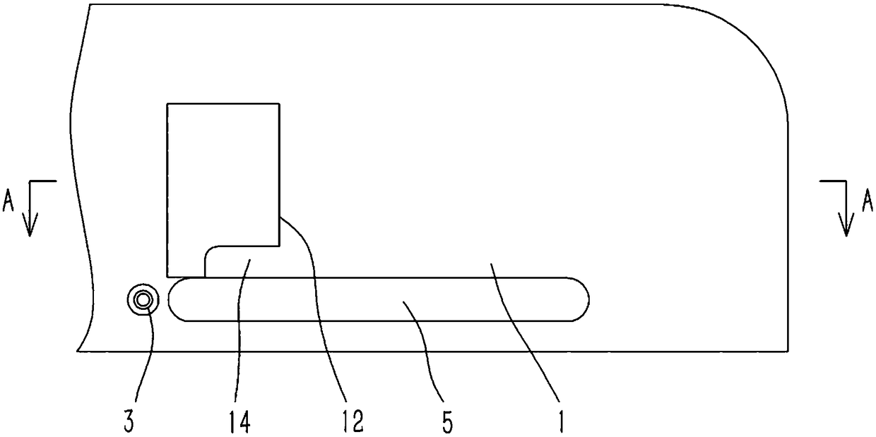 Conveying type partition screen on intelligent office desk