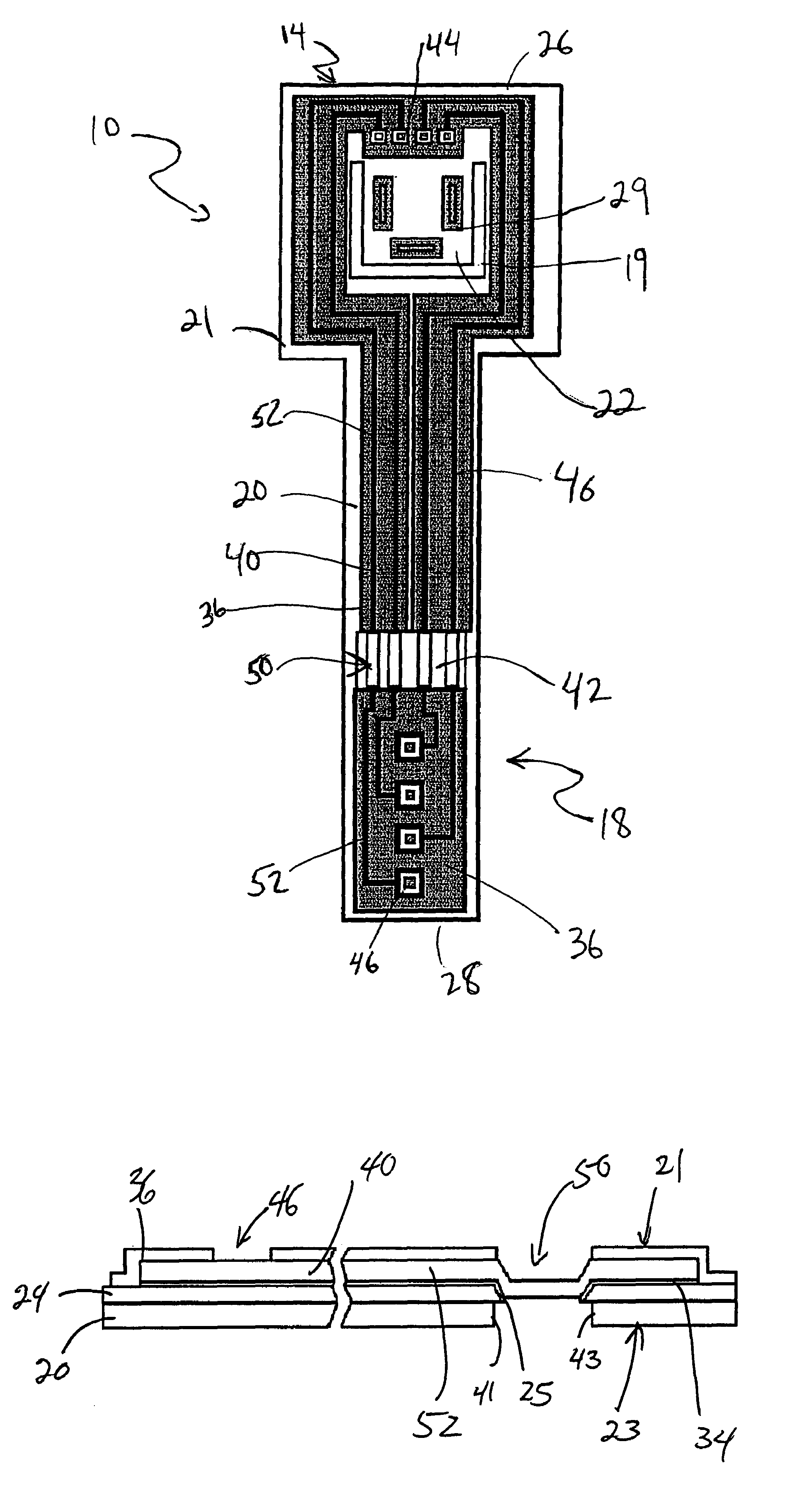 Method for making noble metal conductive leads for suspension assemblies