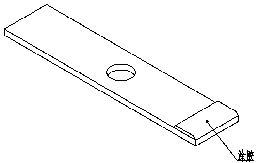 Structure adhesive steel-to-steel tensile shear strength sample preparation method