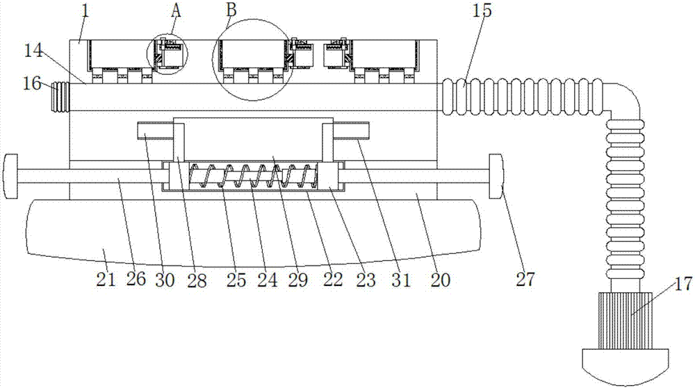 Planting device with functions that vegetation survival rate can be improved and part of structures can be recovered