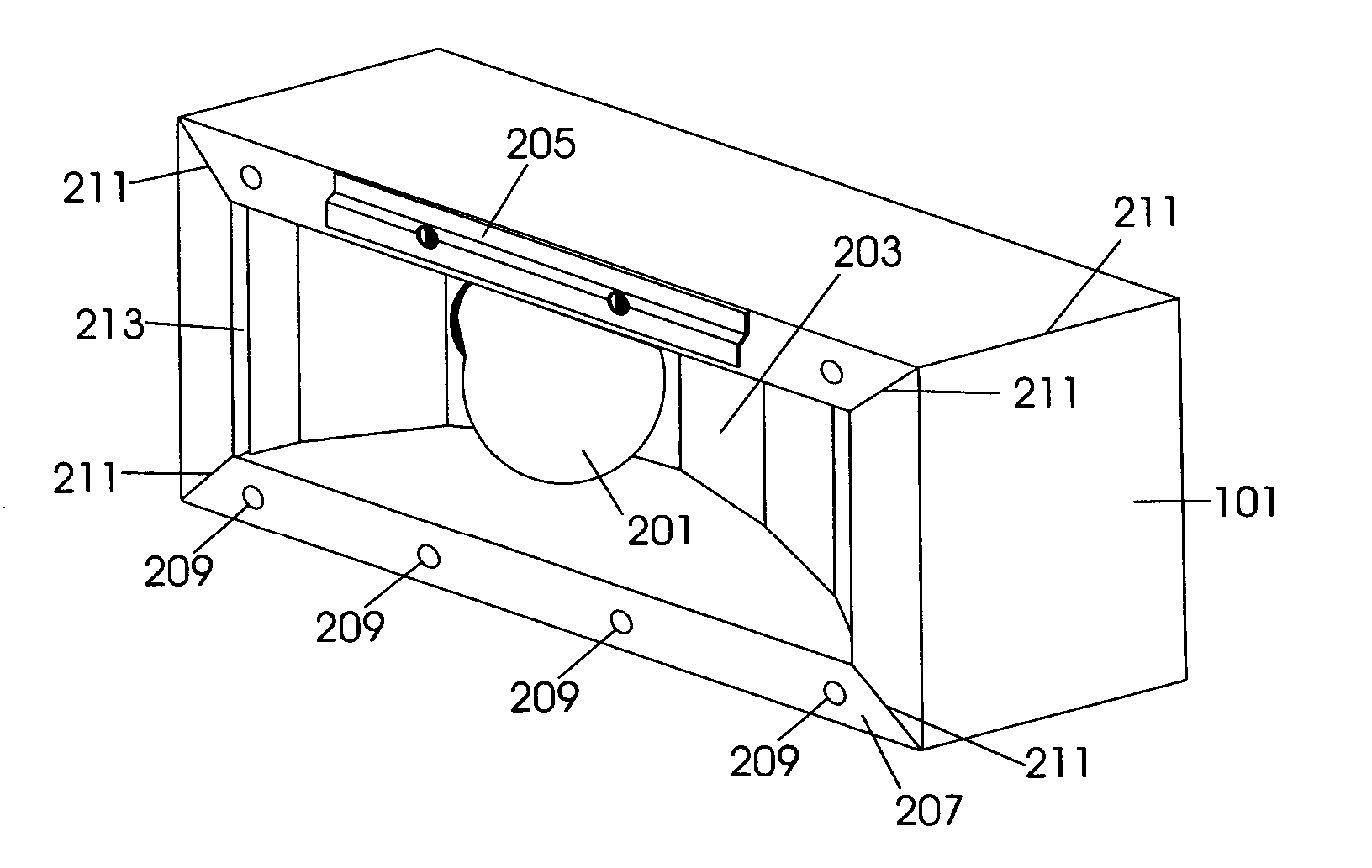 Enclosure for a light source