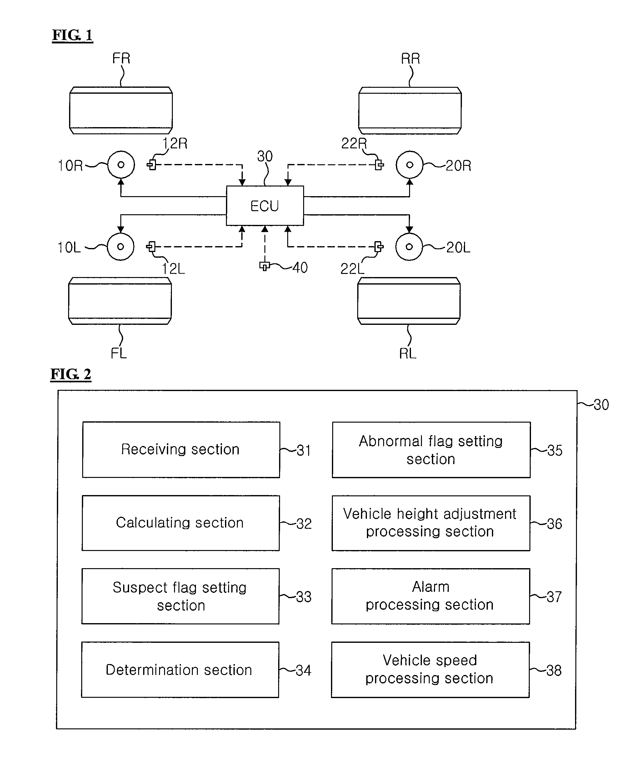 Vehicle height controlling suspension apparatus having signal-freeze determining function and vehicle height control method thereof