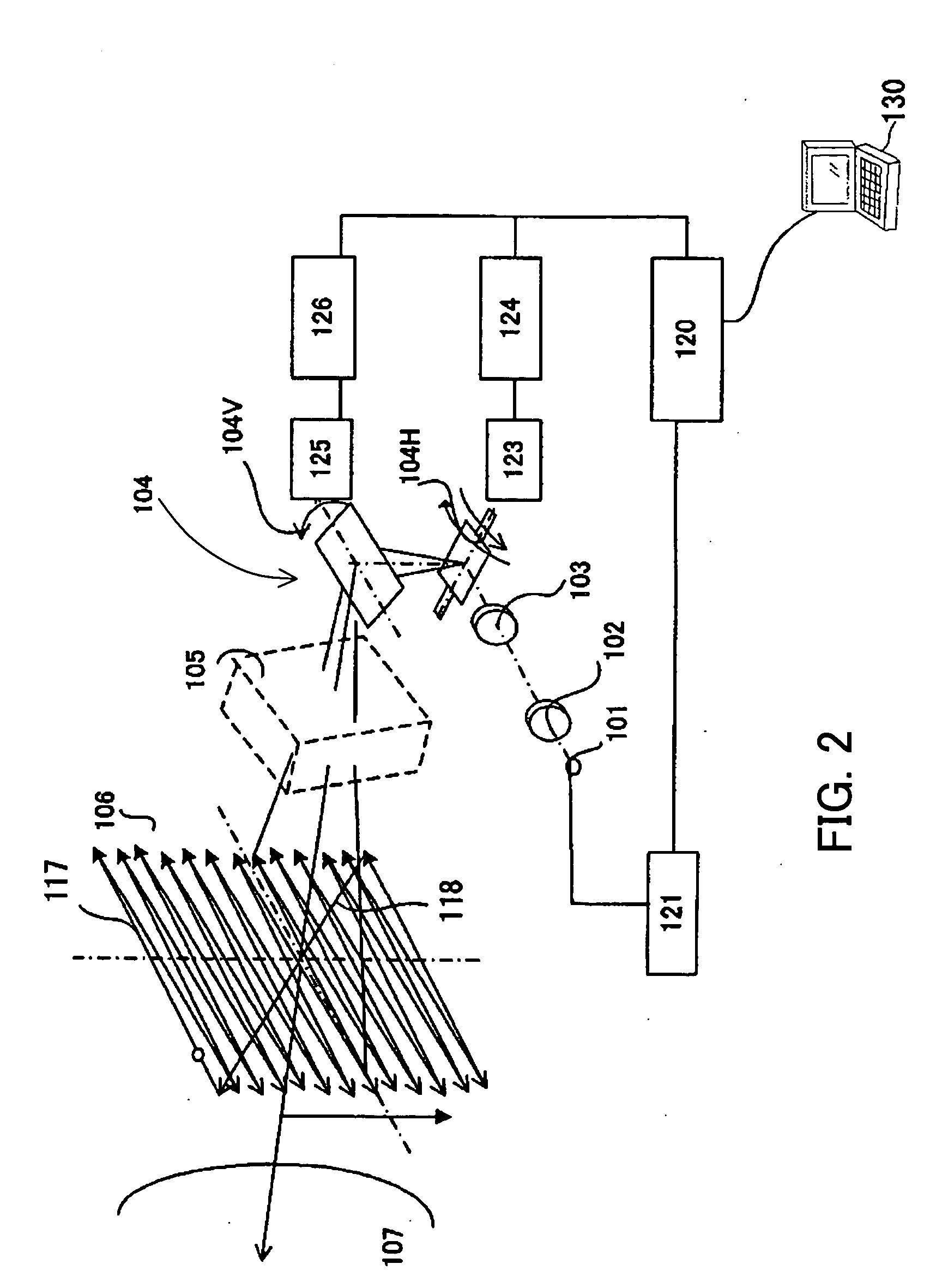 Displaying optical system and image projection apparatus