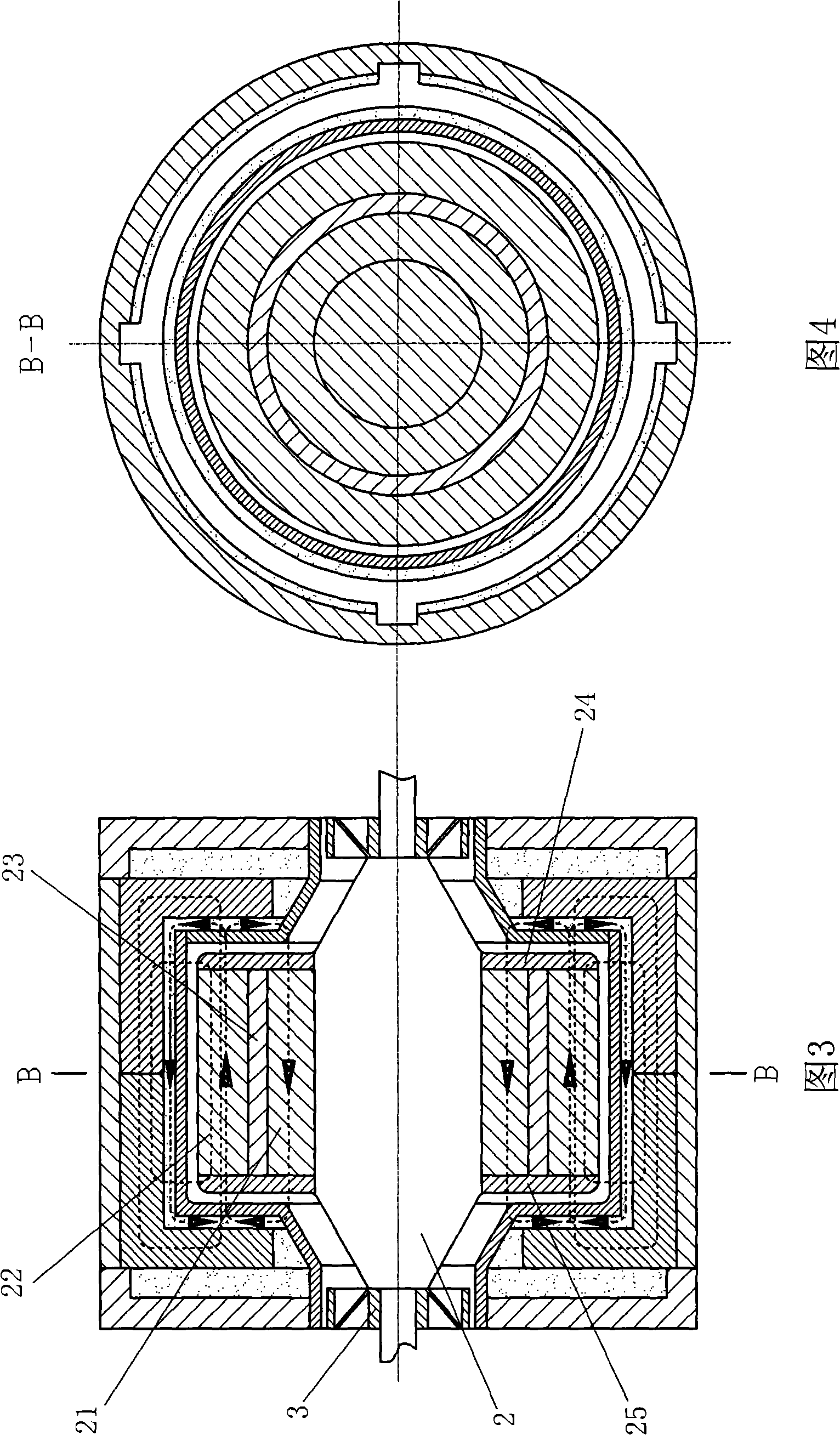 Superconductive conductor, permanent magnet and turbine composite bearing