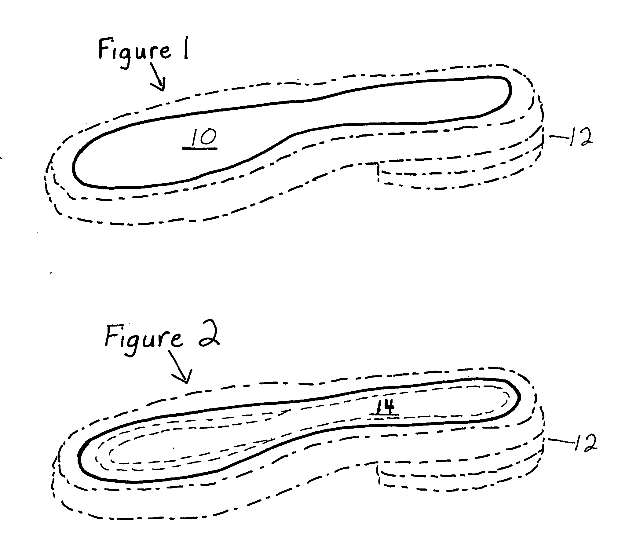 Disposable, biodegradable, insole sock