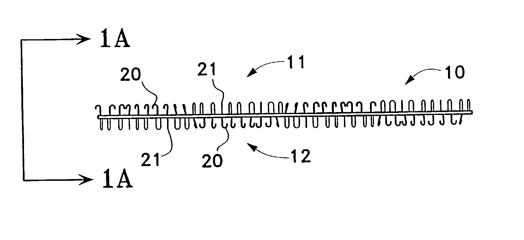 Self-attaching elastic cord