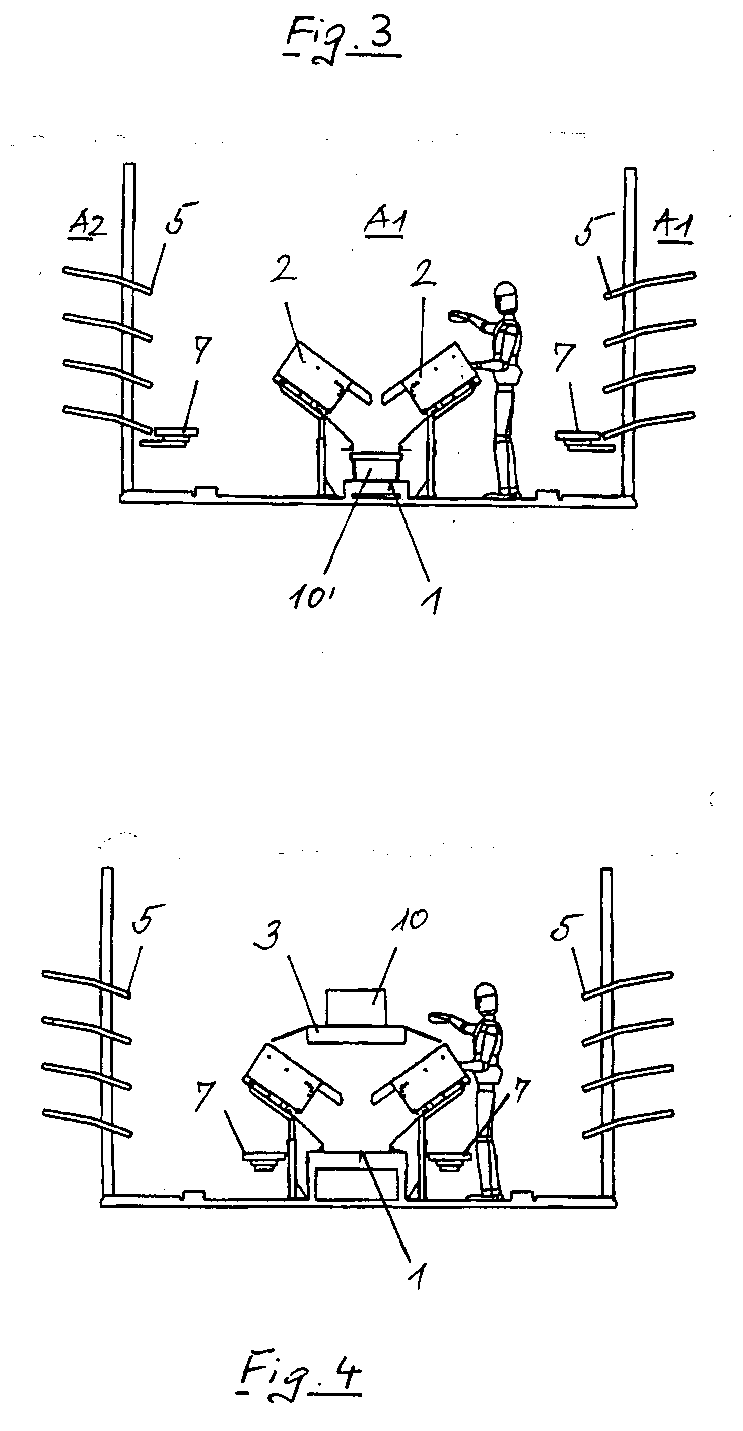 Method and system for commissioning articles which are suitable for a central belt and articles which are not suitable for a central belt