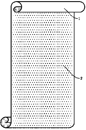 PDVF coating method for battery separator