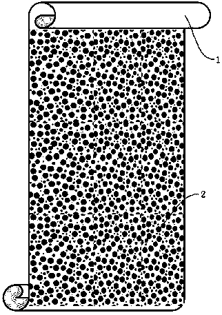 PDVF coating method for battery separator