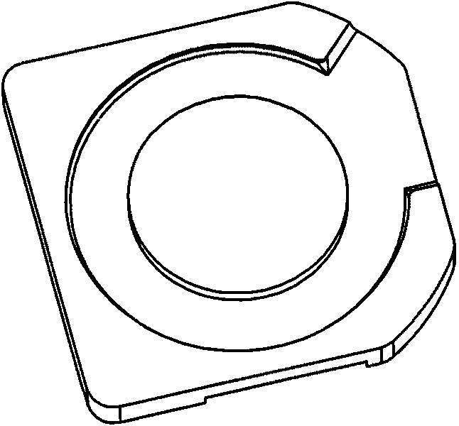 Mould for molding super-thin soft ferrite magnetic core