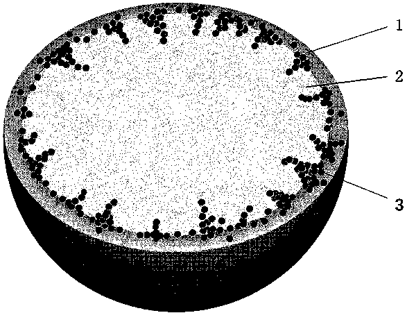 Method for performing surface coating and gradient doping integrated double-modification on LNMO anode material by using one-step method