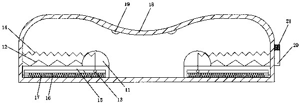 Acupuncture pillow system capable of assisting water drinking