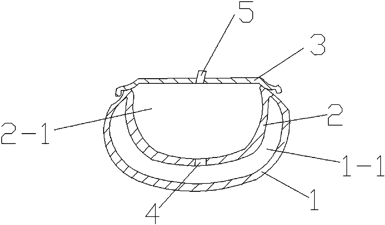 Novel safe anti-blasting tire