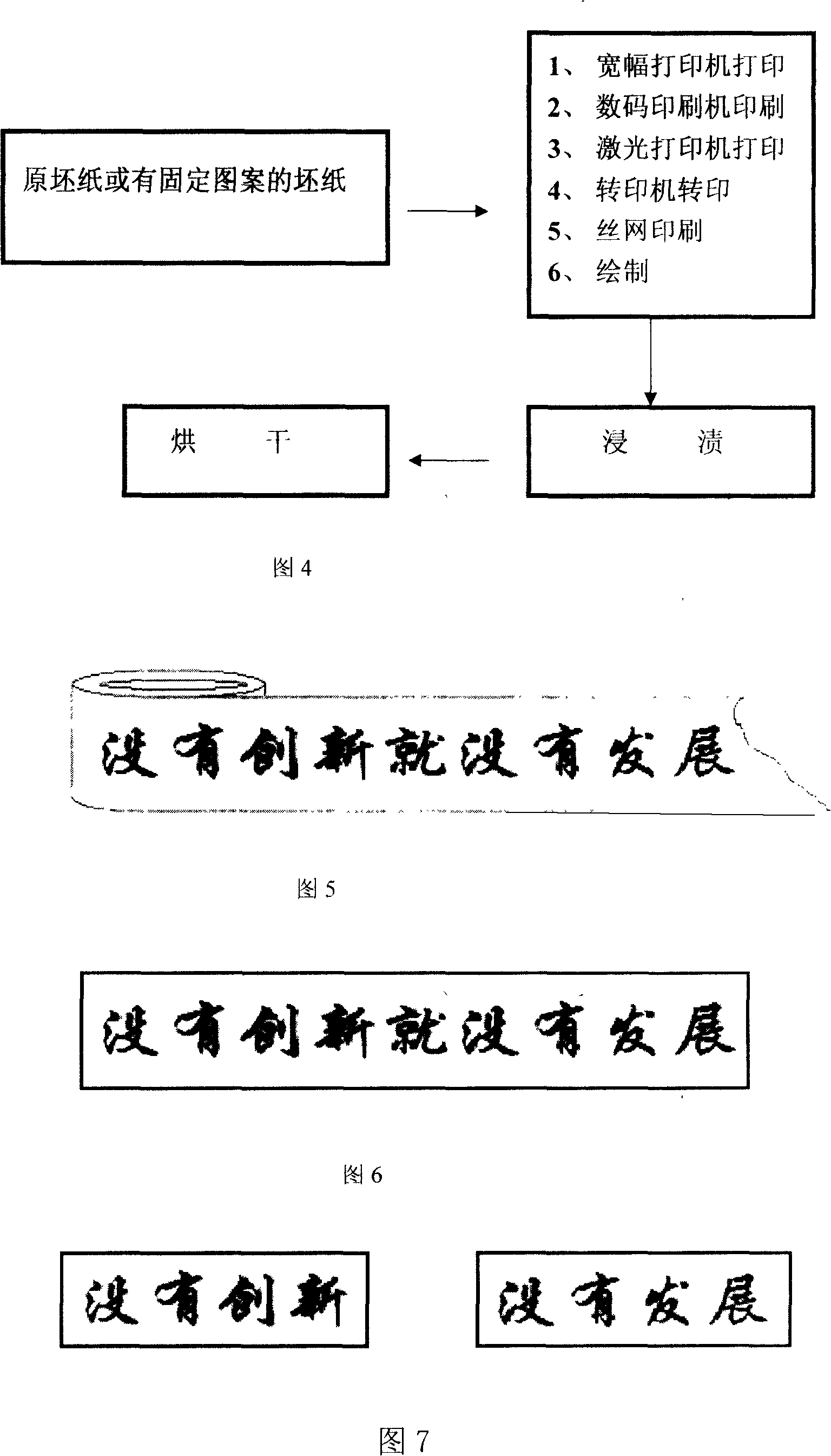 Multi-pattern melamine dipping decorative paper, manufacturing method and application thereof