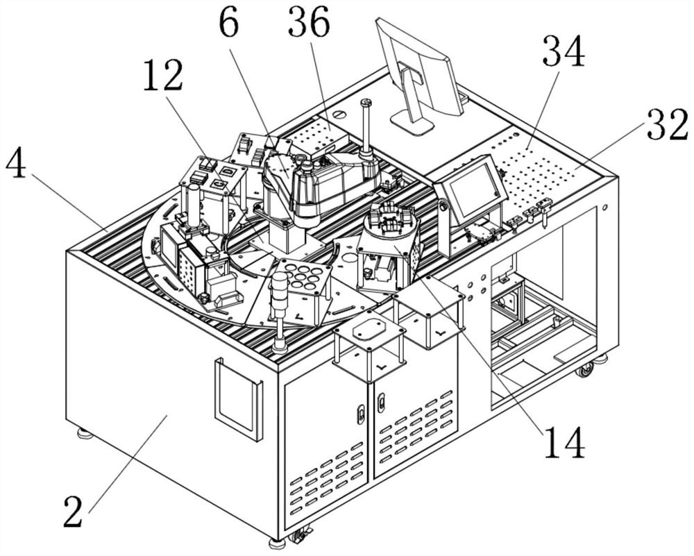 A modular scara robot comprehensive training platform