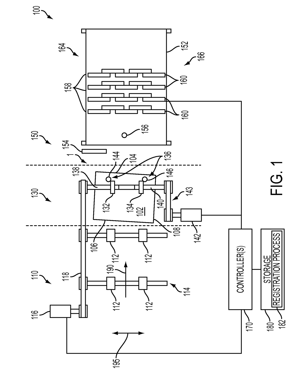 Substrate media registration system and method in a printing system