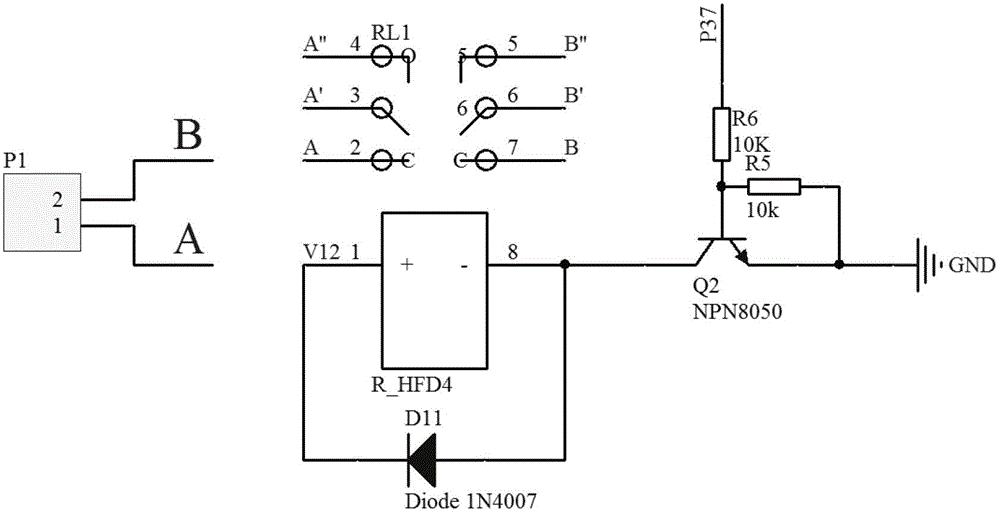 Novel detecting and isolating system for fault of RS-485 port and method thereof