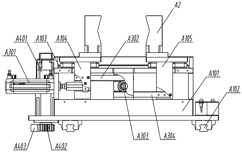 Jack guide sleeve tightening machine